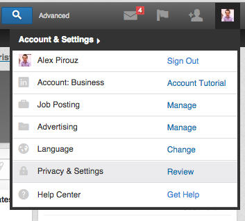 LinkedIn Privacy & Settings